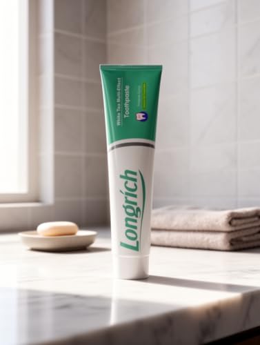 Longrich White Tea Multi-Effect Toothpaste - Fluoride Free Oral Care