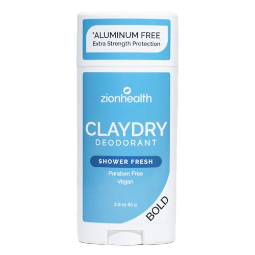 Bold ClayDry Deodorant - Aluminum Free, Extra Strength, 2.8 oz