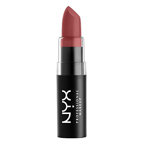 NYX PROFESSIONAL MAKEUP Matte Lipstick 1 Pack - Whipped Caviar, Muted Plum