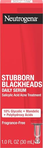 Neutrogena Stubborn Blackheads Daily Acne Serum, 1 fl oz