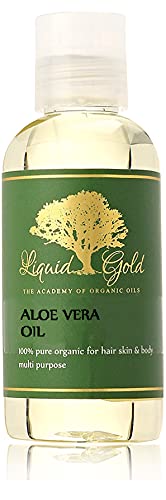 Aloe Vera Oil 4 Fl Oz - Natural Organic Skin & Hair Care