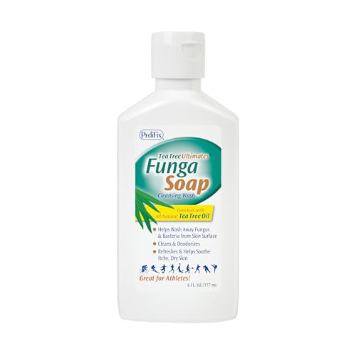 Pedifix FungaSoap Tea Tree Oil Body & Foot Wash, 6 Fl Oz