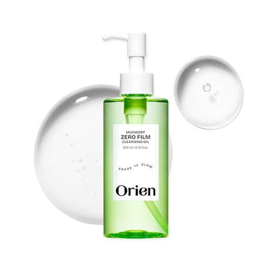 Orien Mugwort Zero Film Cleansing Oil 6.76 fl.oz. 200ml ¤ÓDaily Makeup Blackhead Removal No pore clogging Korean skincare double cleansing