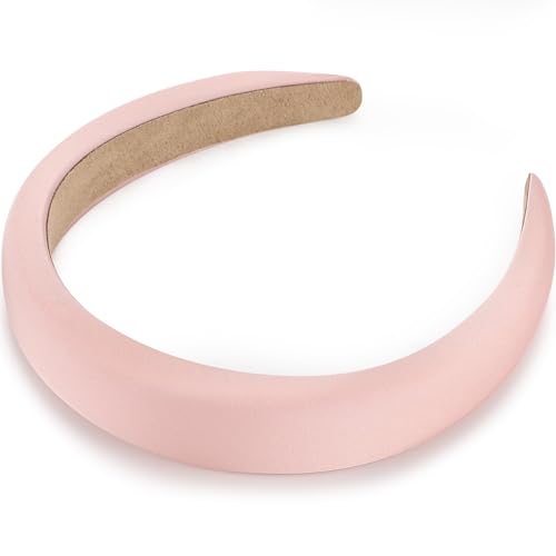 WantGor Wide Padded Headband for Women - Soft Elastic Hairband