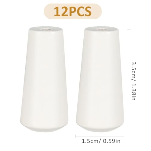 Wood Blind Pull Cord Knobs - 12PCS Replacement Tassels for Curtains