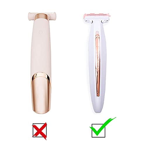 8PCS Ladies Shaver Replacement Head + Cleaning Brush for Finishing Touch Flawless