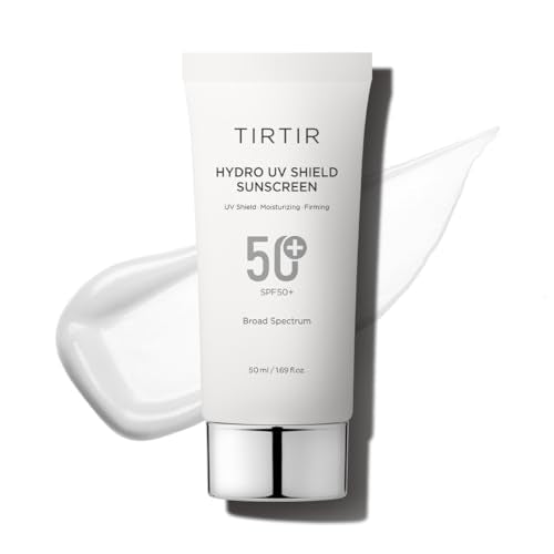TIRTIR Hydro UV Shield Sunscreen SPF 50+ Face Sun Protection 1.69 Fl Oz