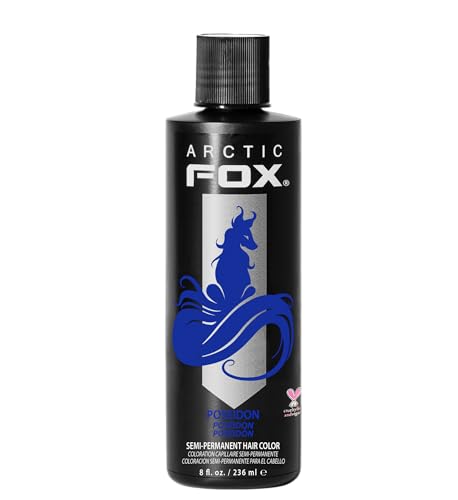 ARCTIC FOX Poseidon Semi-Permanent Hair Dye - Vegan & Ammonia-Free 8oz