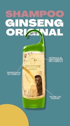 Ginsenat Ginseng Strengthening Shampoo for Dry, Damaged Hair - 250ml