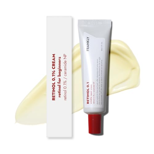 FRANKLY Retinol 0.1% Cream - Anti-Aging Night Cream with Ceramides & Ginseng
