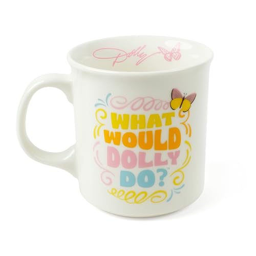 Dolly Parton What Would Dolly Do 16-Oz Ceramic Mug - Microwave Safe