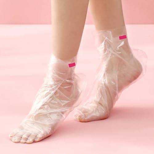 200 Disposable Paraffin Wax Liners for Hands & Feet - Thick PE Gloves