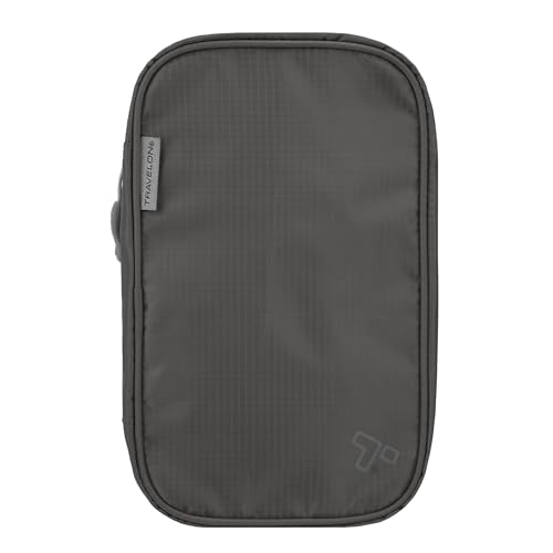Travelon Compact Hanging Toiletry Kit – Lightweight Travel Organizer