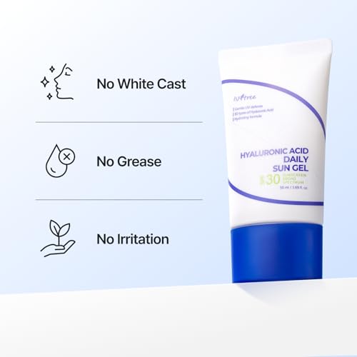 ISNTREE Hyaluronic Acid Daily Sun Gel SPF 30 - 1.69 fl oz