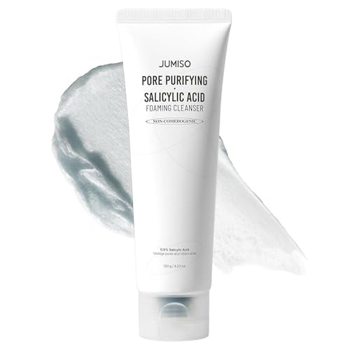 JUMISO 0.5% Salicylic Acid BHA Foaming Cleanser for Oily Skin 4.23 fl oz