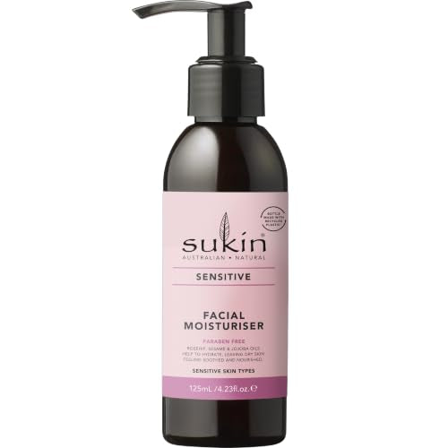 Sukin Sensitive Skin Facial Moisturizer - 4.23 oz Hydrating Cream