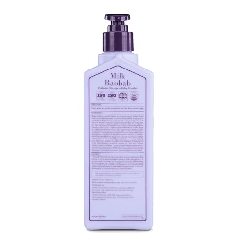 Milk Baobab Baby Powder Fragrance Shampoo 16.9 fl oz - Nourishing & Hydrating