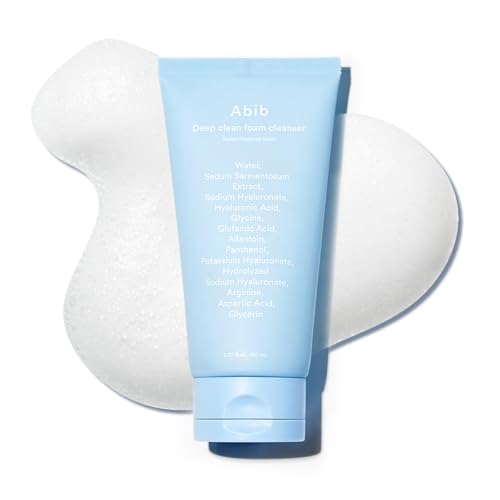 Abib Hyaluronic Acid Deep Clean Foam Cleanser for Acne & Hydration 150ml