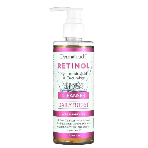 Dermatouch Retinol Face Cleanser with Hyaluronic Acid & Cucumber 8oz
