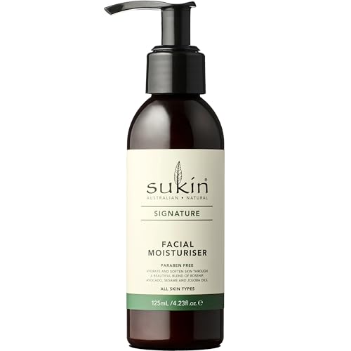 Sukin Signature Facial Moisturizer with Rosehip & Shea Butter, 4.23 Oz