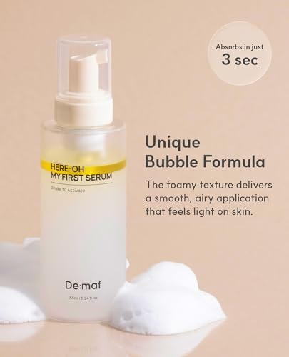 De:maf Here-Oh My First Hydrating Serum - 1.69 fl oz | Korean Skincare for Glowing Skin