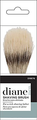 Diane Wooden Handle Shaving Brush Ultra Soft Horsehair Bristles