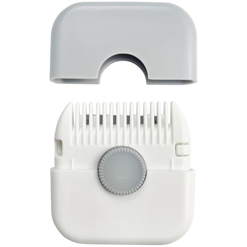 2-Pack Double-Sided Hair Trimmer Comb for Women - Portable & Safe
