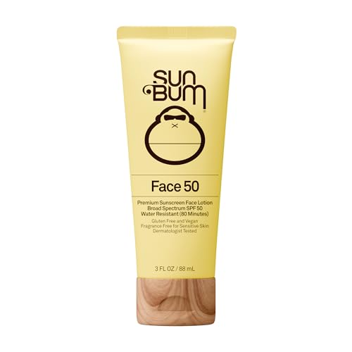 Sun Bum SPF 50 Face Sunscreen Lotion - Travel Size 3 oz