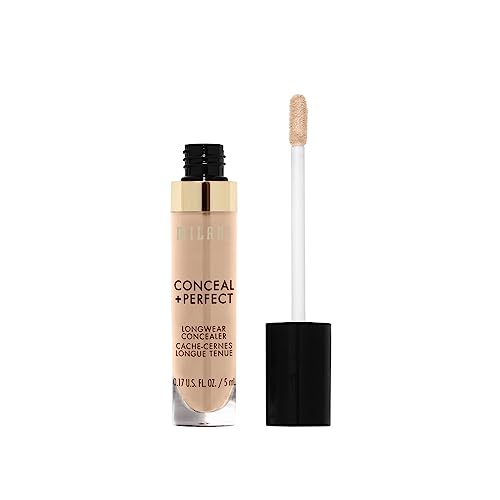 Milani Conceal + Perfect Longwear Concealer - Warm Beige (0.17 Fl. Oz.)