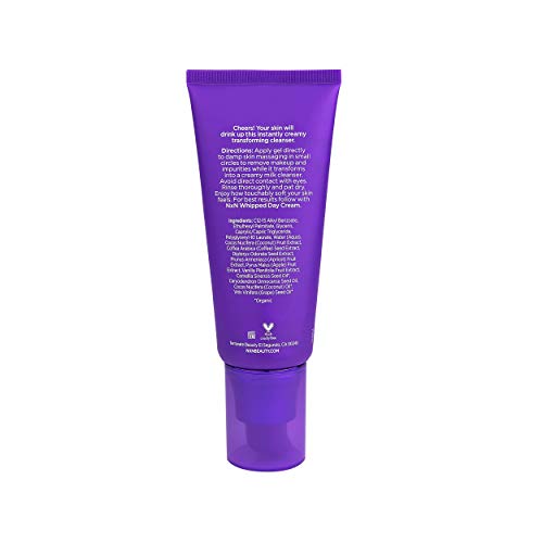 NXN Gel-to-Milk Facial Cleanser - Gentle Daily Wash for Dry & Sensitive Skin, 2 Fl Oz