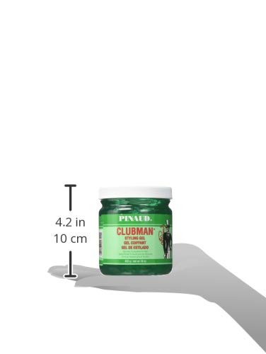 Preuklsxm Clubman Styling Gel for Men - 16oz Pack of 2, Alcohol-Free Hair Styling