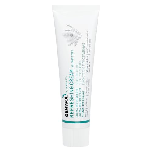 GEHWOL Refreshing Foot Cream - Cooling Mint Moisturizer for Tired Feet (75ml)