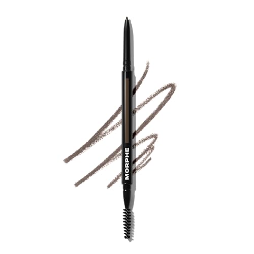 Morphe Micro Dual Eyebrow Pencil - Java - Ultra-Precise, Long-Lasting