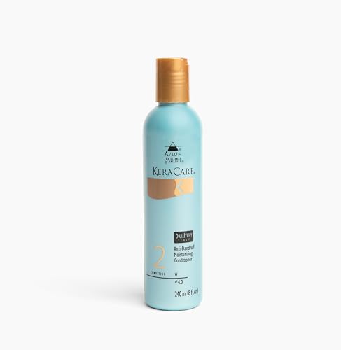 KeraCare Moisturizing Conditioner for Dry & Itchy Scalp 8 oz with Flax Seed & Coconut Oil