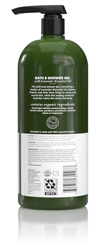 Avalon Organics Revitalizing Lavender Body Wash 32 Oz - Natural & Hydrating