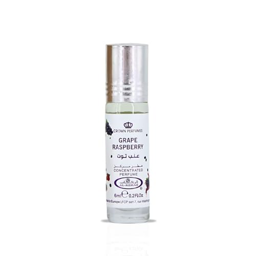 Al-Rehab Grape Raspberry Perfume Oil for Women - 6ML