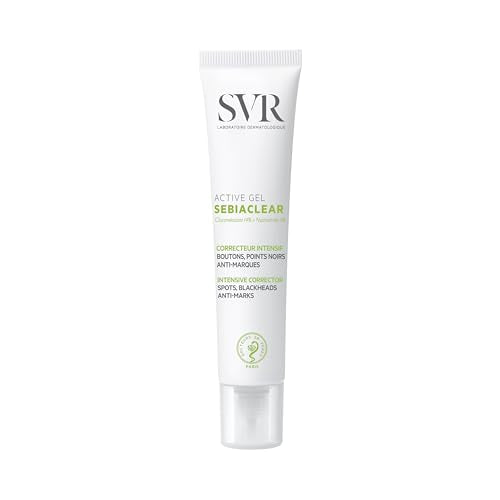 SVR Sebiaclear Mat + Pores Moisturizer 40ml - Oil-Free Daily Hydrator with PHA & Niacinamide for Oily, Combination & Sensitive Skin