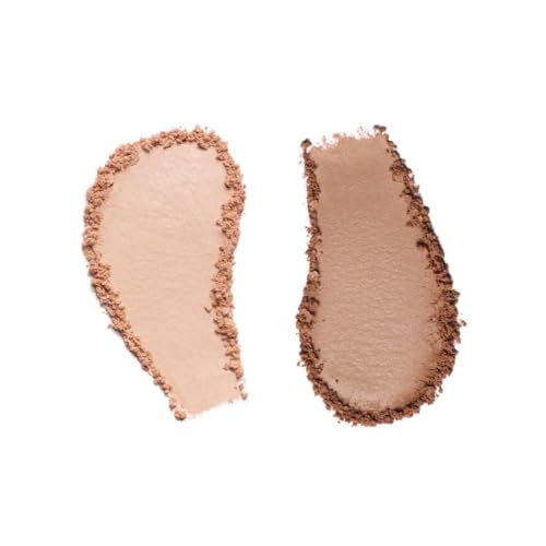Essence Contouring Duo Palette - Matte Finish, Brown, Travel Makeup Compact