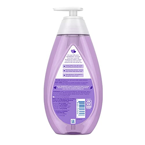 Johnson's Calming Baby Shampoo 20.3 fl oz - Hypoallergenic & Tear-Free