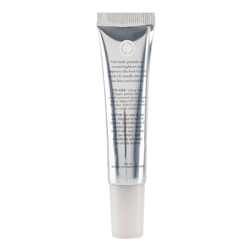 Naturium Multi-Peptide Eye Cream for Dark Circles & Anti-Aging, 0.5 oz