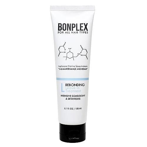 BONPLEX Rebonding Leave-in Hair Treatment 5.1oz - Repairs & Protects Damaged Hair