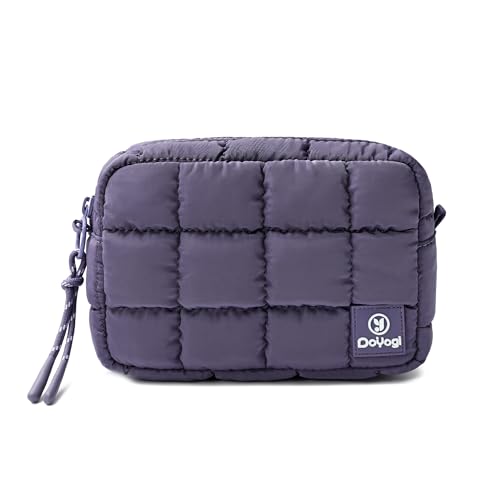 DOYOGI Quilted Puffer Cosmetic Bag - Versatile Travel Makeup Bag & Purse