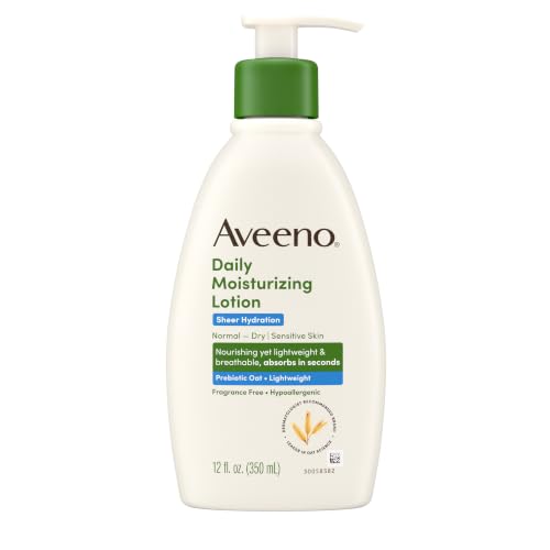 Aveeno Sheer Hydration Daily Moisturizing Lotion, 12 fl oz - Fragrance-Free