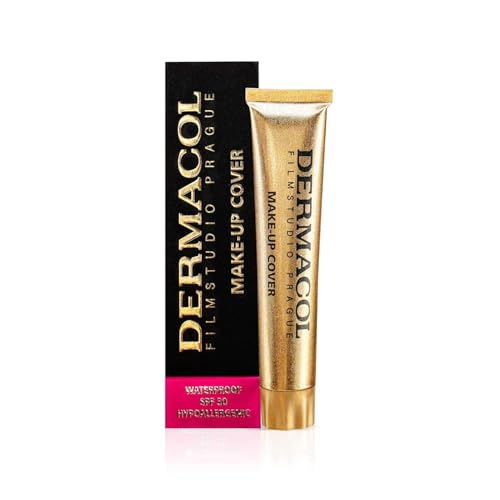 Dermacol Make-Up Cover Foundation, Waterproof SPF 30, Shade 218, 30g
