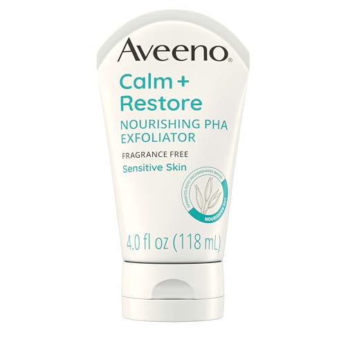 Aveeno Calm + Restore Nourishing PHA Exfoliator 4 fl oz - Fragrance-Free