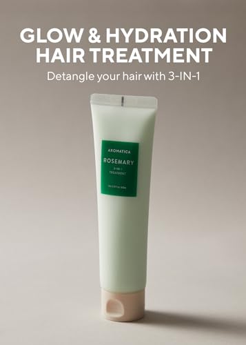 AROMATICA Rosemary 3-in-1 Hair Treatment Mask for Dry & Damaged Hair
