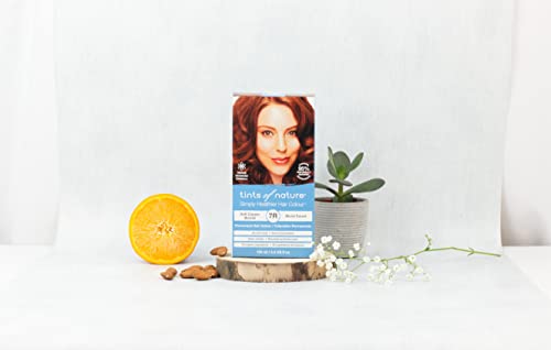Tints of Nature 7R Soft Copper Blonde Permanent Hair Dye - Vegan & Ammonia-Free