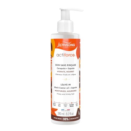 Activilong Actiforce Leave-In Cream with Black Castor & Sapote Oil, 240ml