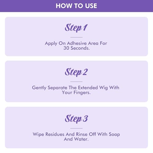 Dolahair Lace Glue Remover for Wigs & Extensions - Variation 1