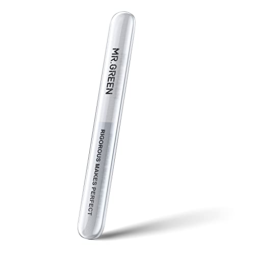 MR.GREEN Upgraded Glass Nail File - Bilateral & Washable for Natural and Acrylic Nails